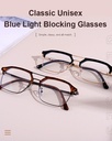 Classic Unisex Blue Light Blocking Glasses