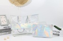 Large-Capacity Clear Tote Shoulder Bag