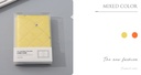 PVC Rhombus Stitching Card Case