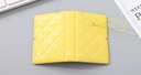 PVC Rhombus Stitching Card Case