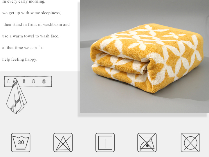 Geometry Pattern Bath Wrap Towel for Adults (Yellow)