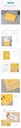 Geometry Pattern Dust-Proof Top Cover for Refrigerator/Washing Machine (Yellow)