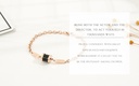 Small Wheel Titanium Steel Bracelet