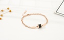 Small Wheel Titanium Steel Bracelet