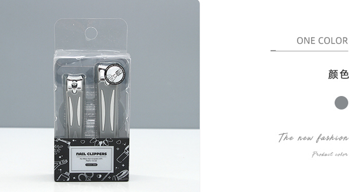 No-Mess Nail Clippers with Plastic Cover (2 Count)