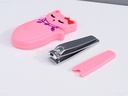 Cartoon Animal Design No-Mess Nail Clippers (Cat)