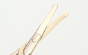 Stainless Steel Beauty Care Scissors (Rounded Tip)(Gold)