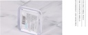 Clear Solid Color Rectangular Toothbrushing Gargle Cup