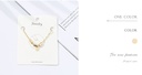 Letter Round Disc Bracelet