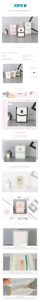 Fresh Jelly Candy Series Crossbody Bag