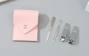 4-PIece Manicure Set with PU Storage Pouch (Style 1)
