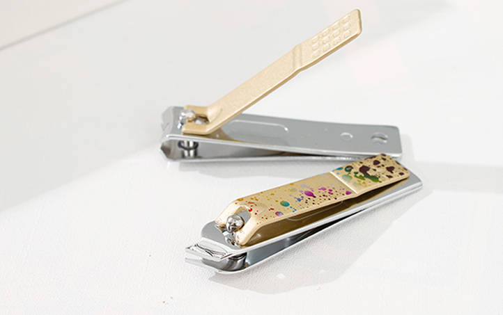 Splashed Ink Pattern Series Nail Clippers (Small-Sized)