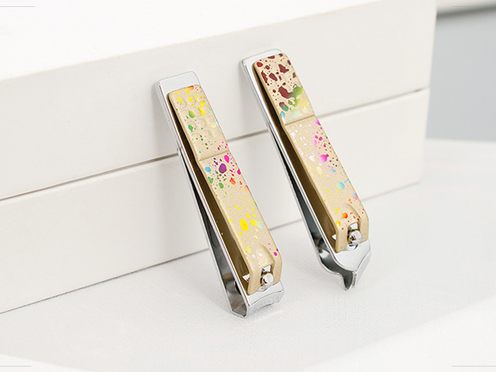 Splashed Ink Pattern Series Nail Clippers (Small-Sized)