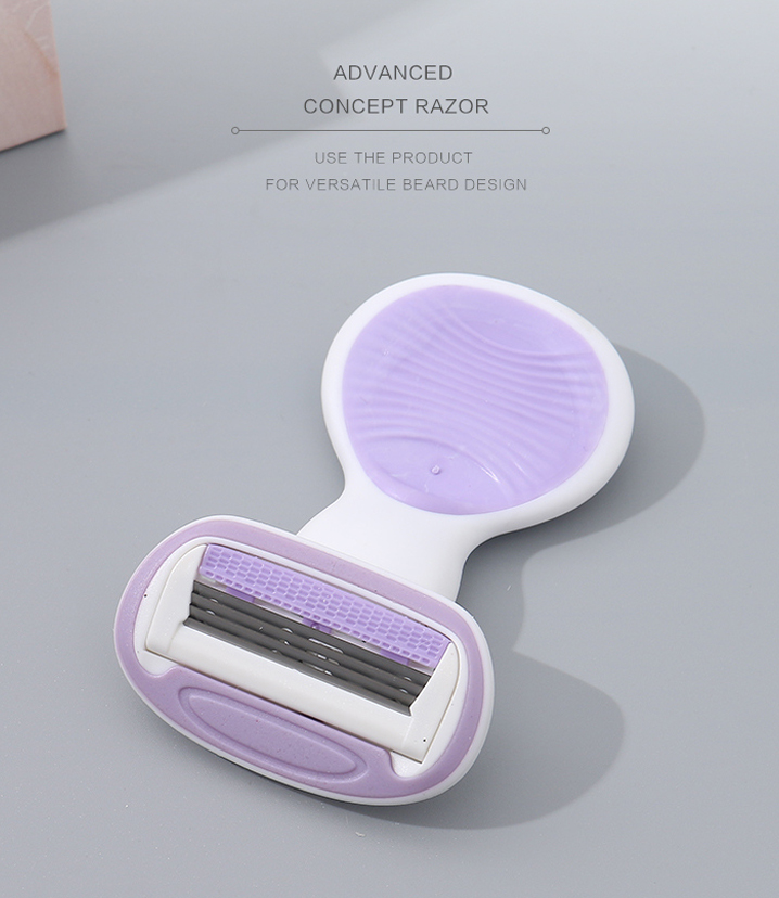 Mini 4-Blade Adjustable Razor (1 Count)