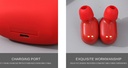 TWS Wireless Earbuds-T52 (Red)