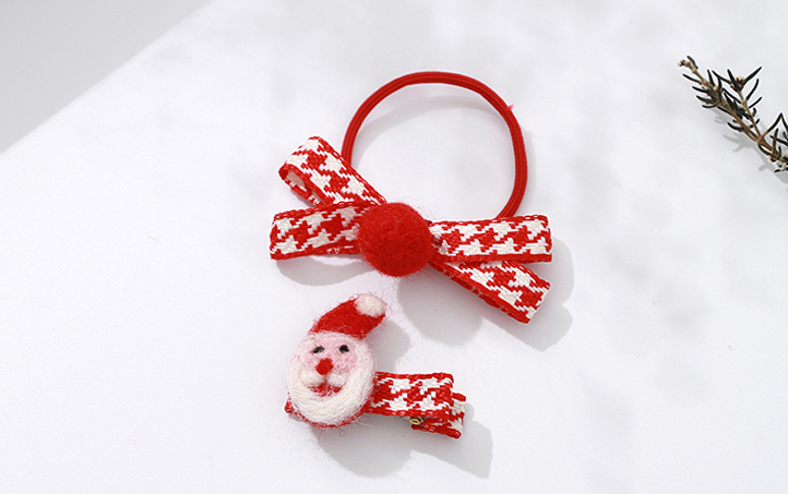 Lovely Santa Claus Hair Clips