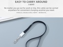 Micro USB Charging Cable Lanyard (Constellation)