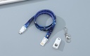 Type-C Charging Cable Lanyard (Starry Sky)