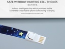 Type-C Charging Cable Lanyard (Starry Sky)
