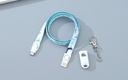 Type-C Charging Cable Lanyard (Forest Deer)