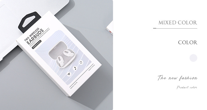 TWS Wireless Earbuds-T52 (White)