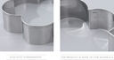 5 Pcs Flower Shape Stainless Steel Biscuit Cutters