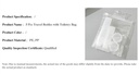 5 Pcs Travel Bottles with Toiletry Bag
