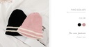 Striped Knit Beanie