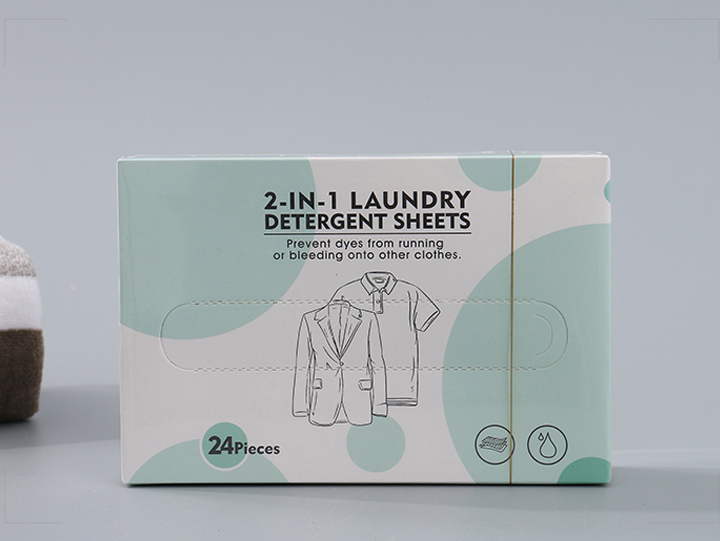 2-in-1 Laundry Detergent Sheets (24 Pieces/Box)