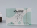 2-in-1 Laundry Detergent Sheets (24 Pieces/Box)