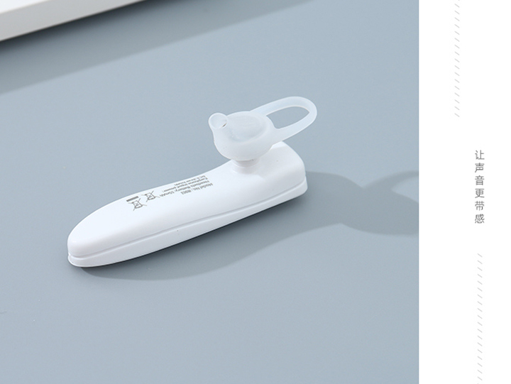 Geometric Wireless Earpiece-B861 (White)