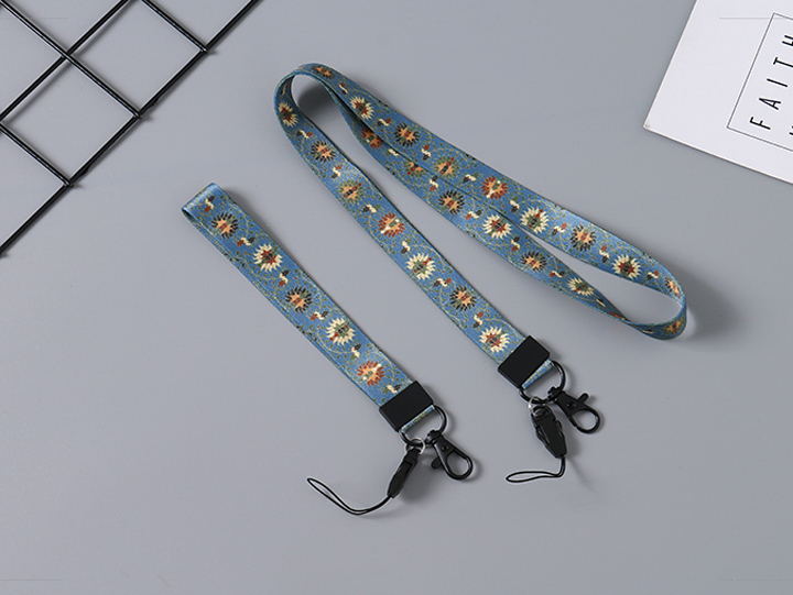 Chinese Style Cell Phone Lanyard Set (2 Count)(Enamel)