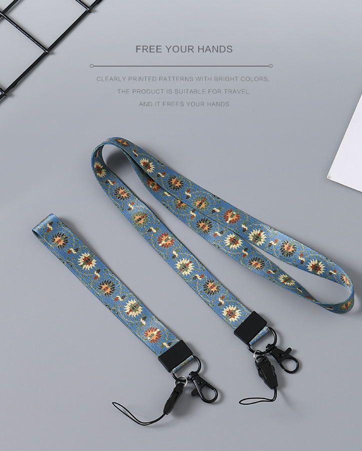 Chinese Style Cell Phone Lanyard Set (2 Count)(Enamel)