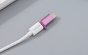 Micro-USB to Type-C Adapter (Rosy Purple)