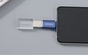 Type-C to USB OTG Adapter (Sapphire Blue)