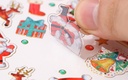 Christmas Gold Stamping Sticker (Style 1)