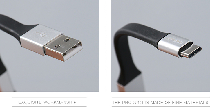 Type-C Creative Keychain Data Cable (Silver)