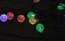30 LED 6.5M 8 Modes Crystal Ball Solar String Lights Dustproof and Waterproof