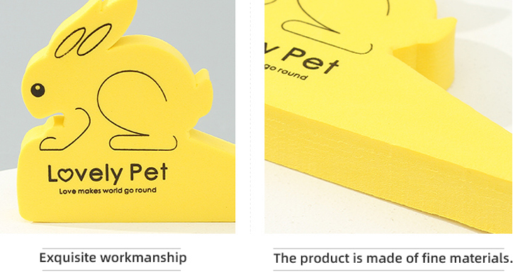 Rabbit Design Safety Door Stoppers (2 Count)