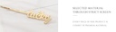 Rhinestone Heart Hairpins Set