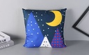 Geometric Triangle Collection Throw Pillow