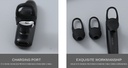 IB03 Leather  Texture Business Wireless Headset (Black)