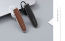 IB03 Leather  Texture Business Wireless Headset (Brown)