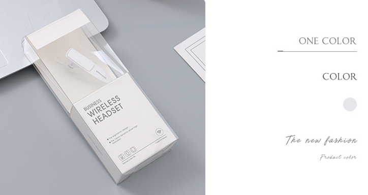 IB01 Business Wireless Headset (White)