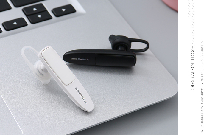 IB01 Business Wireless Headset (White)