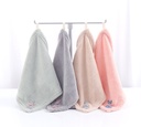 Cartoon Patch Bunny Hand Towel