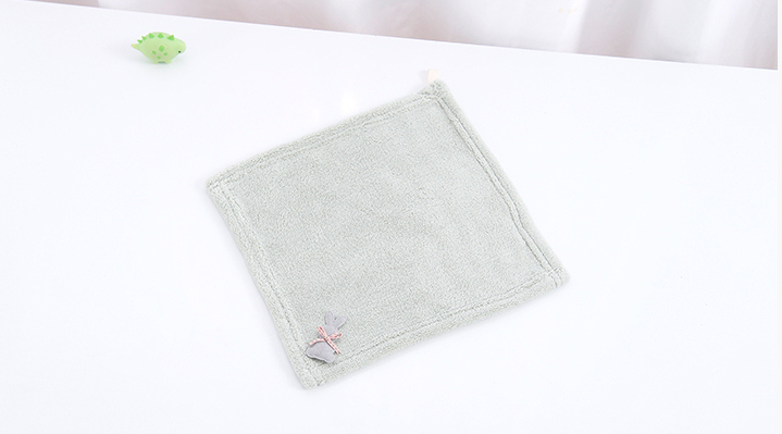 Cartoon Patch Bunny Hand Towel