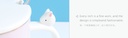 HB 003 Bunny Gradient Ceramic Cup 410ml/13.8fl.oz.