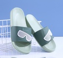 Glasses Pattern Slide Slippers for Men - X