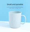 Heart-shape Pattern Bathroom Tumbler 350ml/11.8fl.oz.